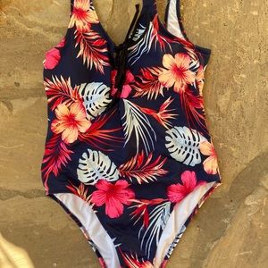 Floral one piece